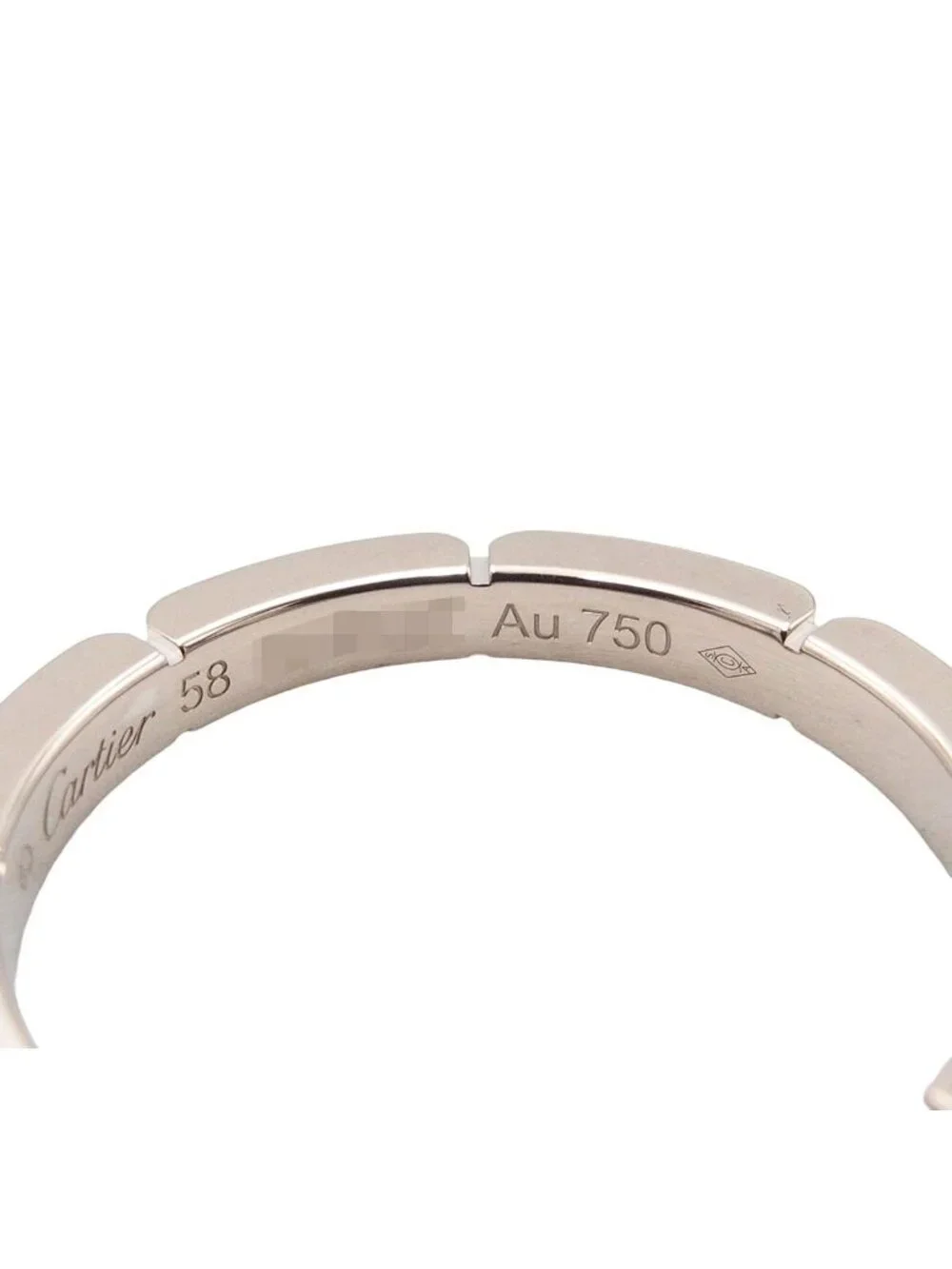 Cartier Maillon Panthere White Gold 18K 58 Ring
